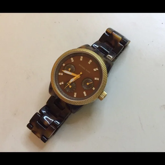 Michael Kors | Accessories | Michael Kors Brown And Gold  display picture 3